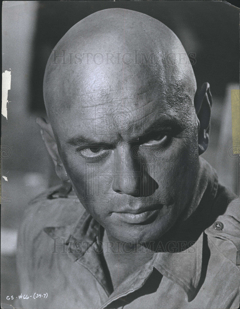 1966 Press Photo Yul Brynner - Historic Images