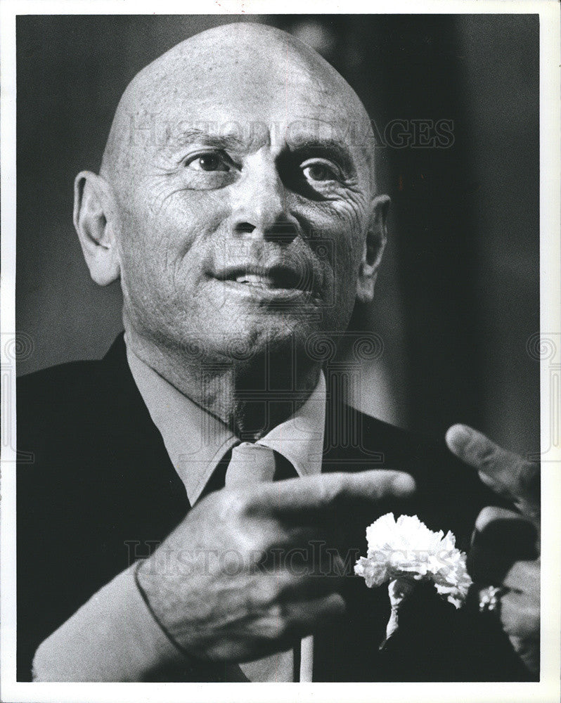 Press Photo Actor Yul Brynner - Historic Images