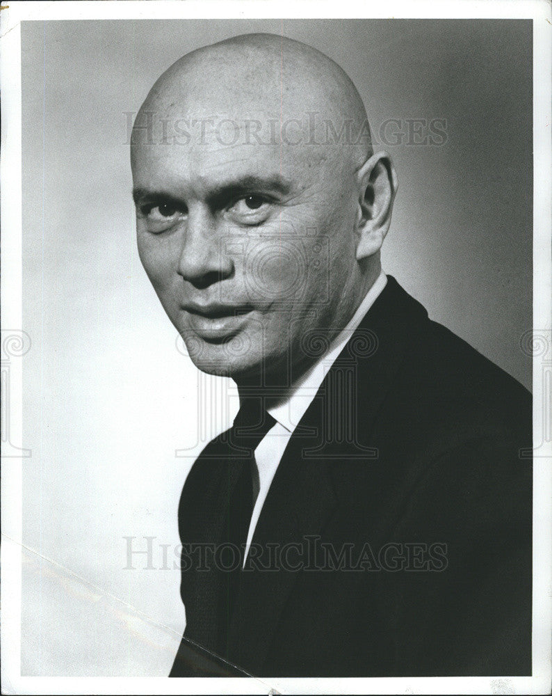 1975 Press Photo Yul Brynner stars in  &quot;Odyssey&quot; - Historic Images