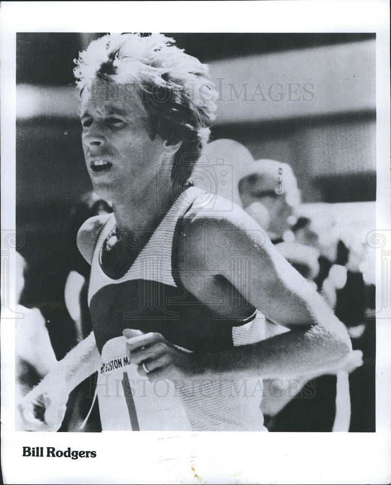 1986 Press Photo Bill Rodgers World Class Runner - Historic Images