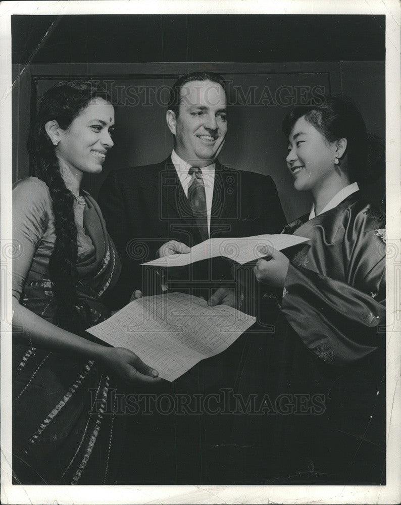 1959 Press Photo Randolph A Hearst President Hearst Publishing Co - Historic Images