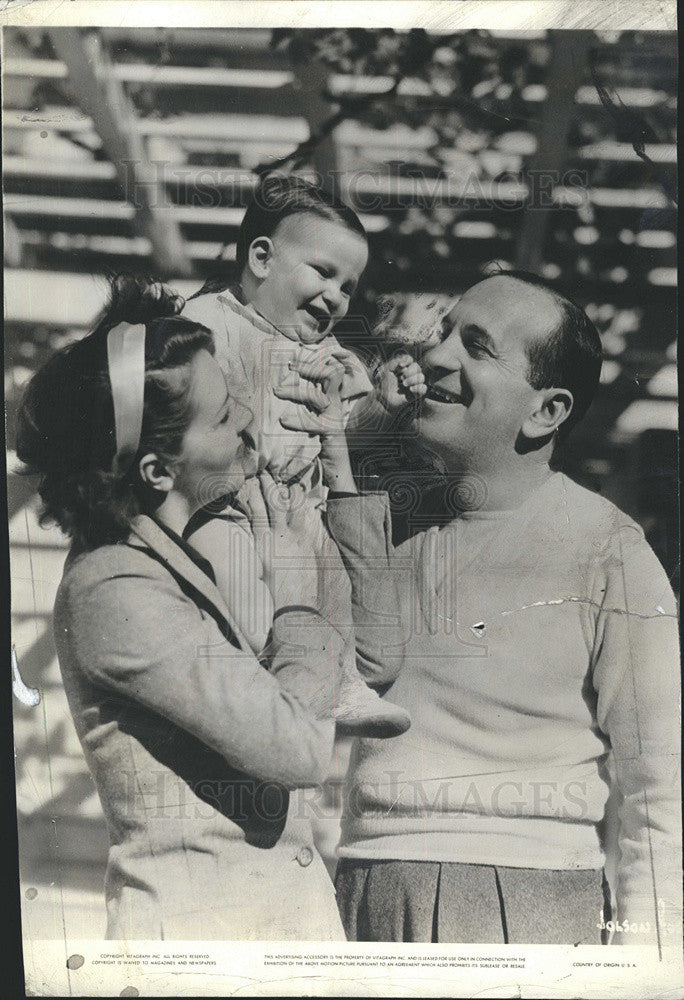 1936 Press Photo Actor Al Jolson Jr - Historic Images
