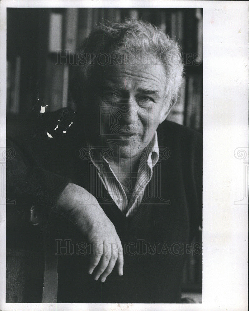 1980 Press Photo Norman Mailer - Historic Images