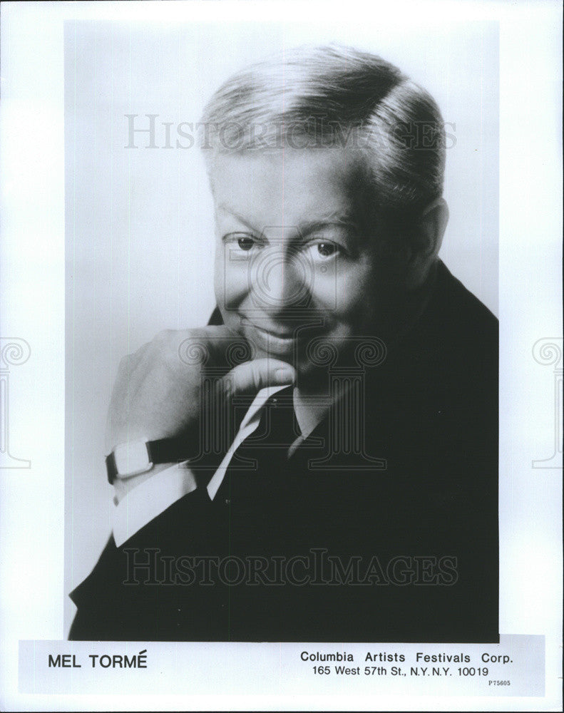 Press Photo Mel Torme&#39; - Historic Images