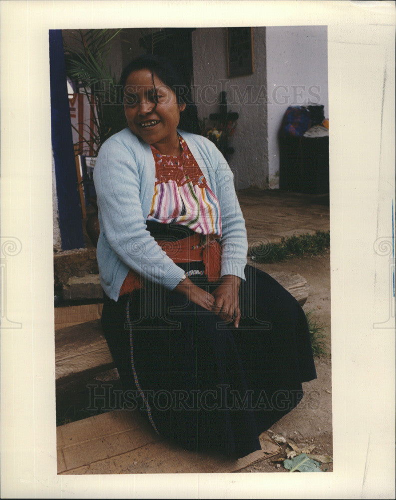 1995 Press Photo Mexico States Chiapas - Historic Images