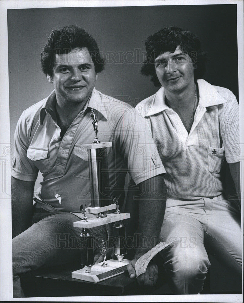 1979 Press Photo Nadolski &amp; Williams Win Bowling - Historic Images