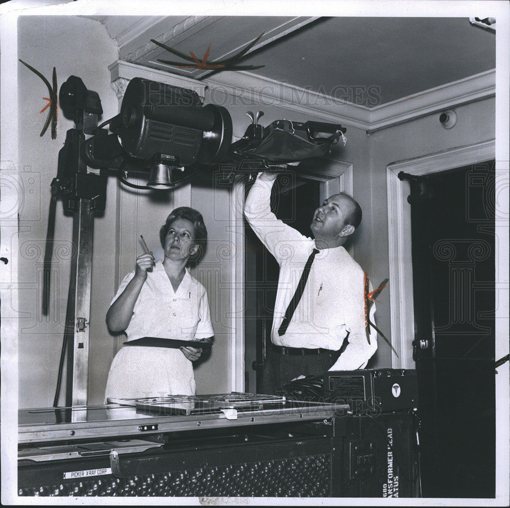 1965 Press Photo Thomas F. Jackson, Assistant to Director of Oakland County Civi - Historic Images