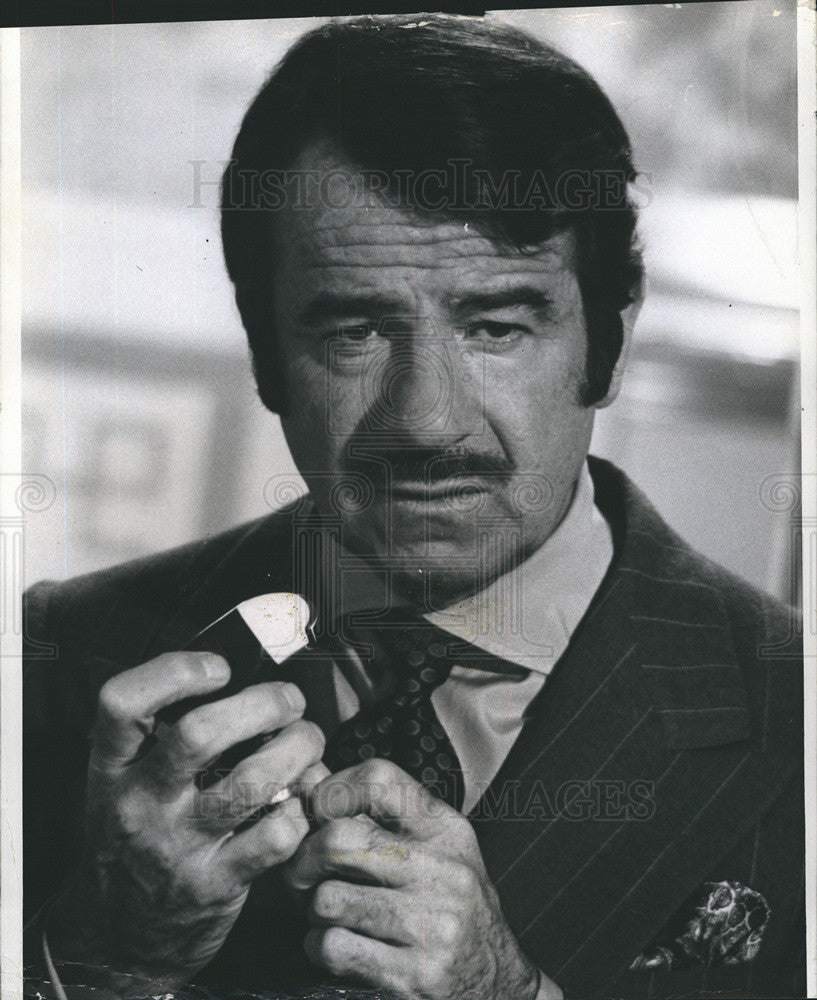 1970 Press Photo America Actor Walter Matthau. - Historic Images