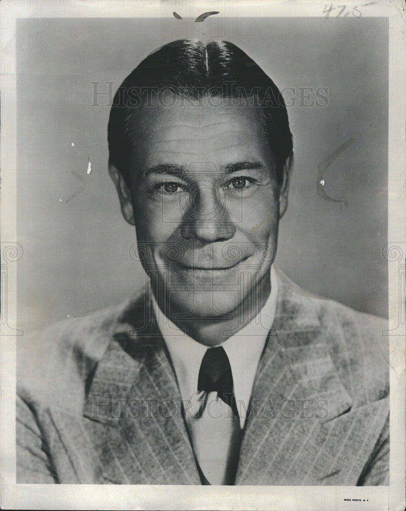 1954 Press Photo Joe E. Brown Actor Comedian Vaudeville Broadway - Historic Images