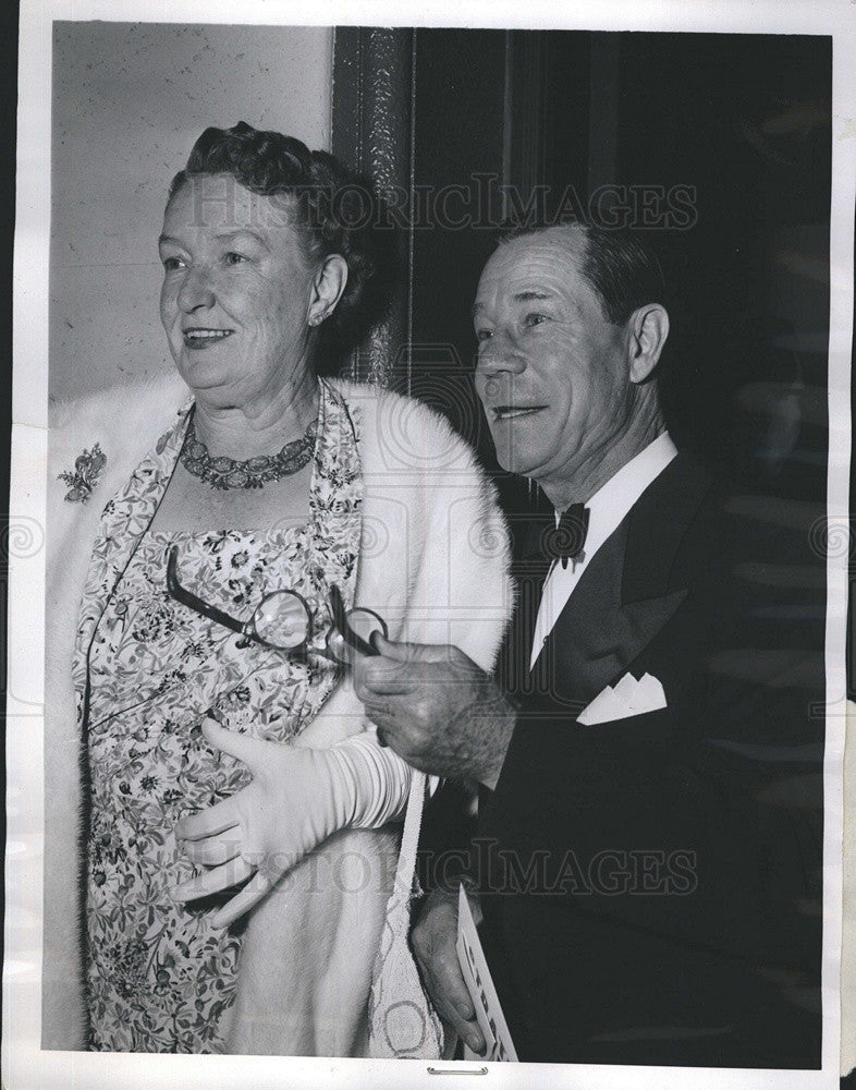 1955 Press Photo Joe Brown wife Kathryn acting career comedian - Historic Images