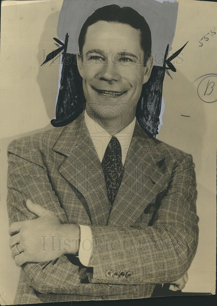 1940 Press Photo Comedian Joe Brown - Historic Images