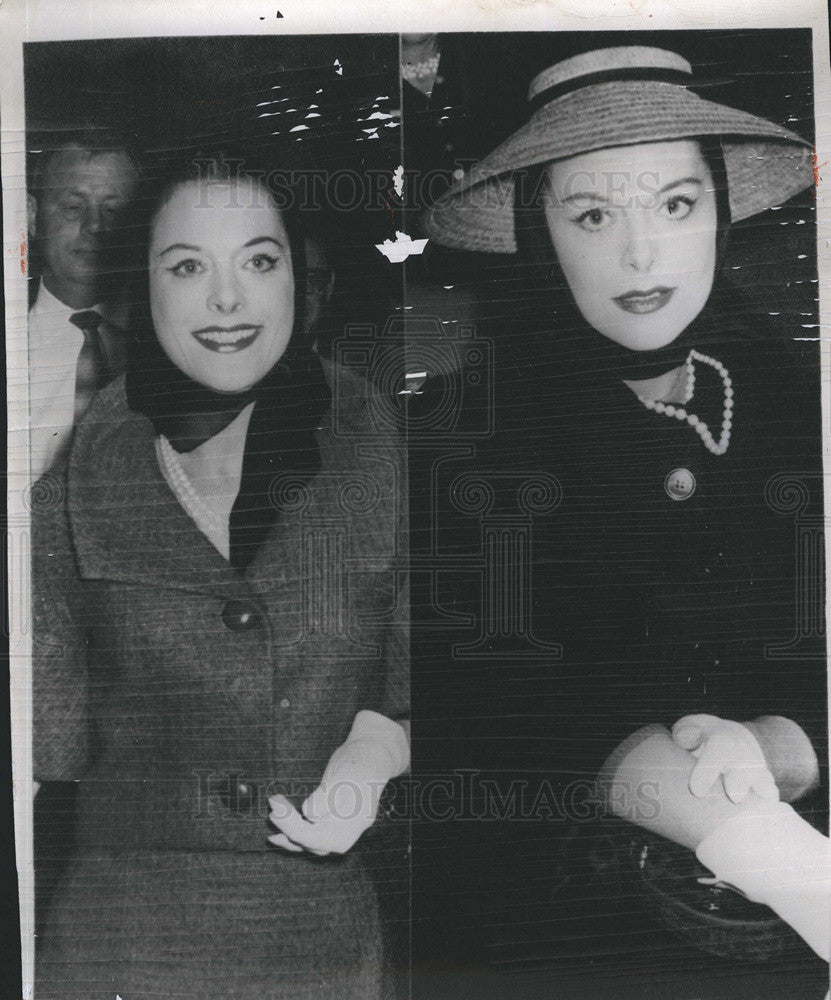 1959 Press Photo Heddy Lamarr at her divorce trial. - Historic Images