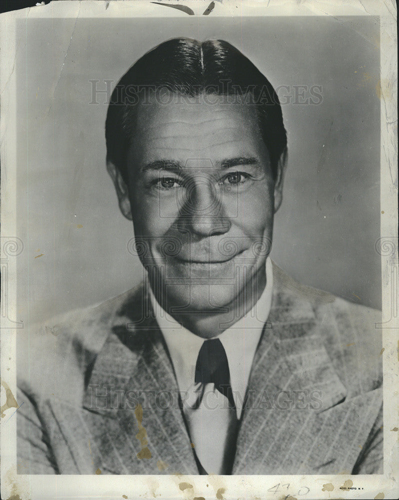 1954 Press Photo Actor Joe E. Brown In The Show Off At Marblehead Summer Theatre - Historic Images