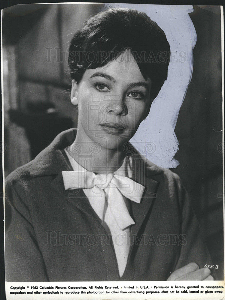 1963 Press Photo Leslie Caron/French Actress/Dancer - Historic Images