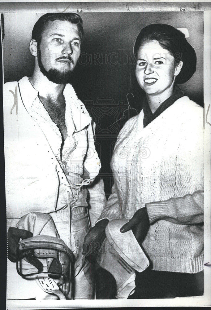 1970 Press Photo Linda/Emanuel Zacchini/Circus Performers/Ringling Brothers - Historic Images