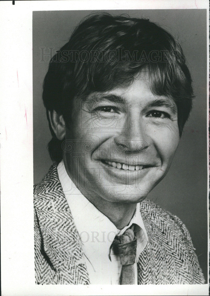 1986 Press Photo Television Host John Denver - Historic Images