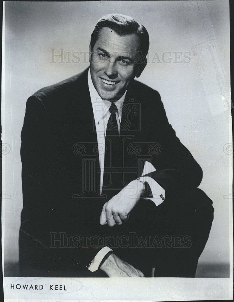 1967 Press Photo Howard Keel- Actor / Singer - Historic Images