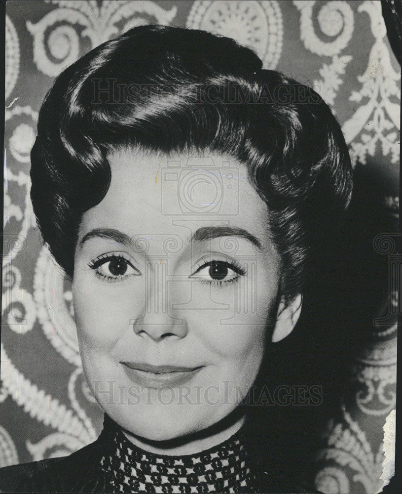 1960 Press Photo Jane Wyman Actress Walt Disney Film Pollyanna Movie - Historic Images