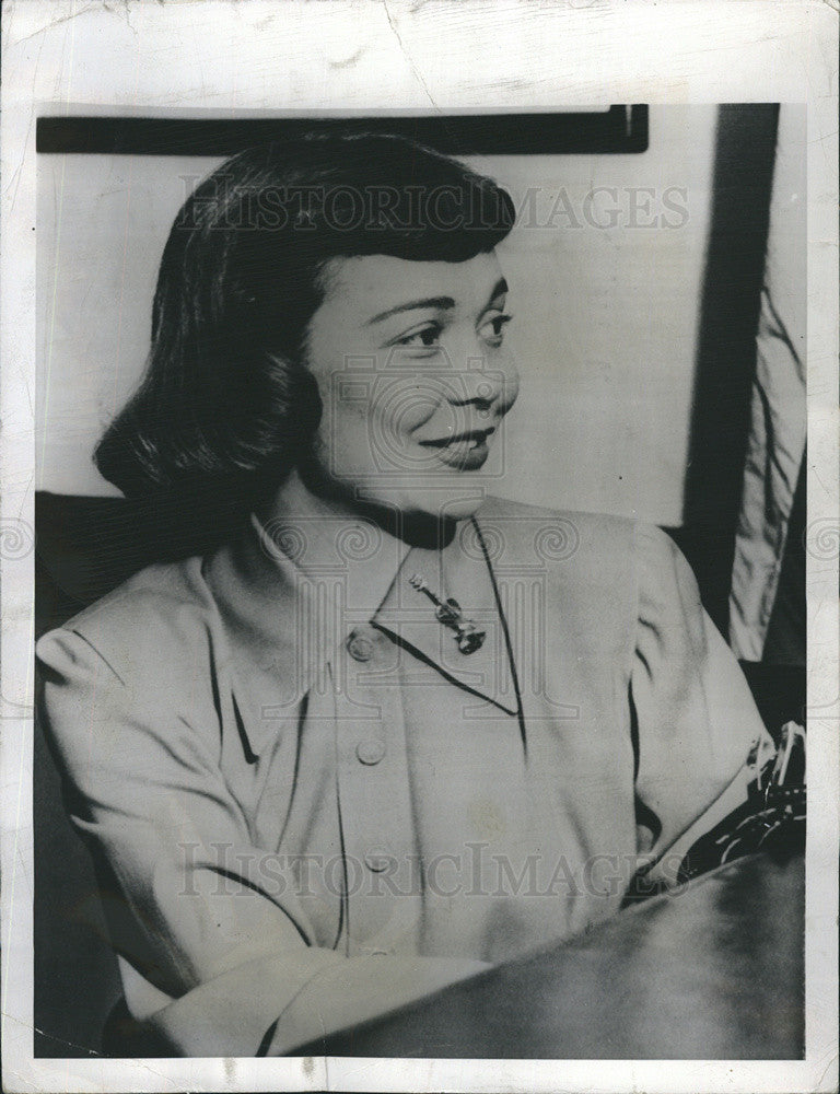 1948 Press Photo Actress Jane Wyman was granted a divorce from Ronald Reagan - Historic Images