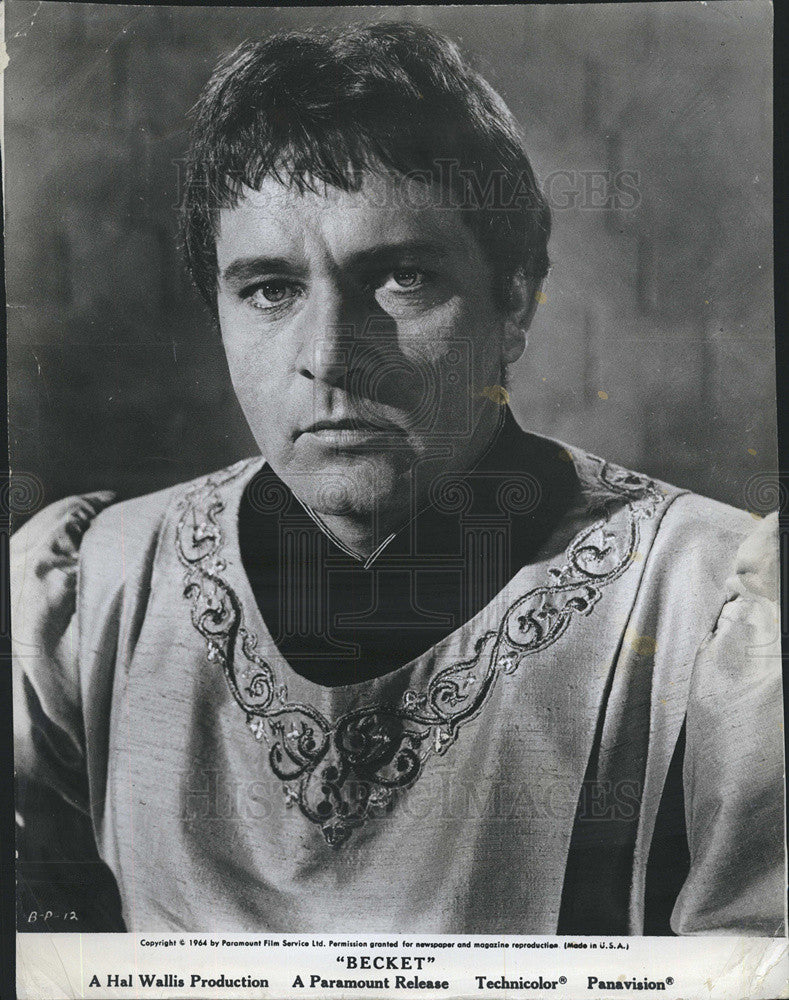 1964 Press Photo Richard Burton in