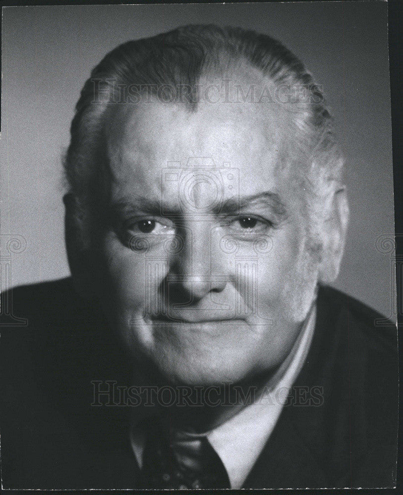 1970 Press Photo Actor Art Carney Closeup Portrait - Historic Images