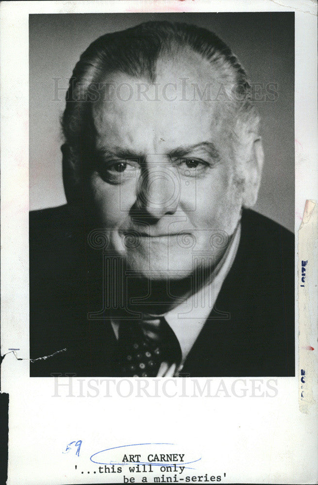 1979 Press Photo Actor Art Carney - Historic Images