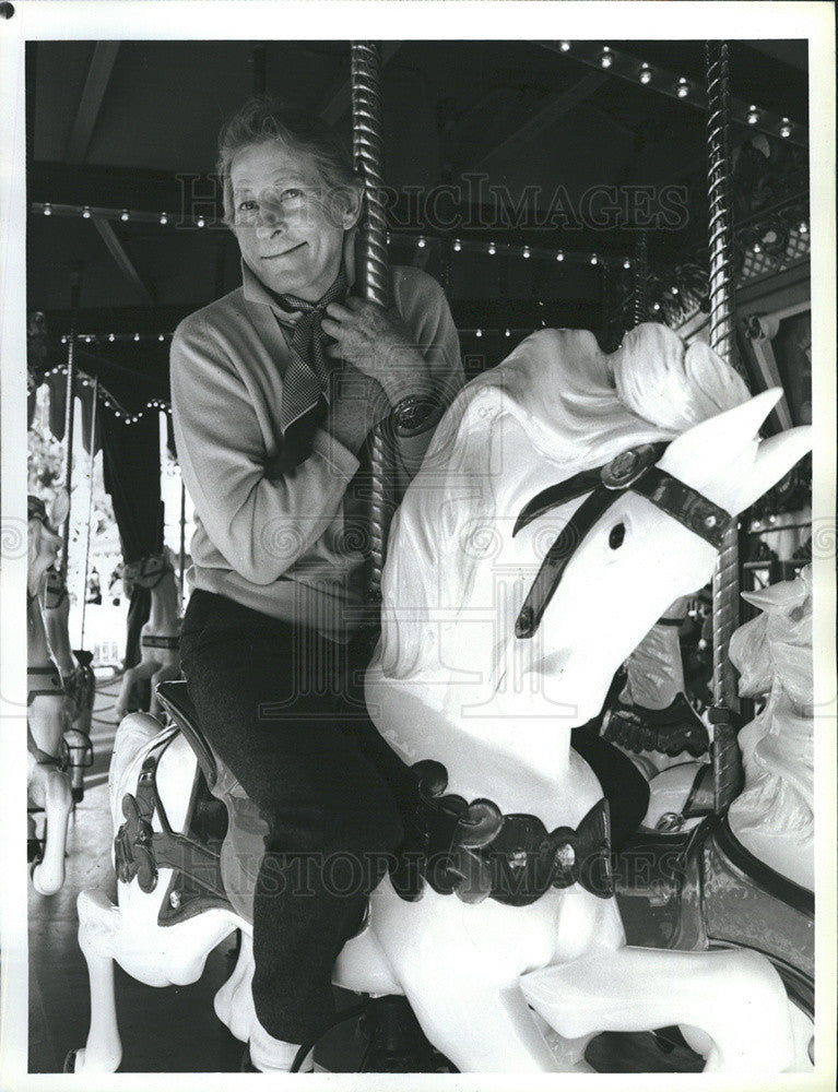 1980 Press Photo Disneyland 25th Anniversary Special Host Danny Kaye - Historic Images