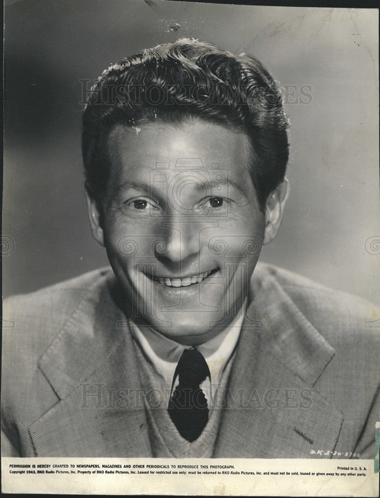 1946 Press Photo Comedian Danny Kaye Portrait - Historic Images