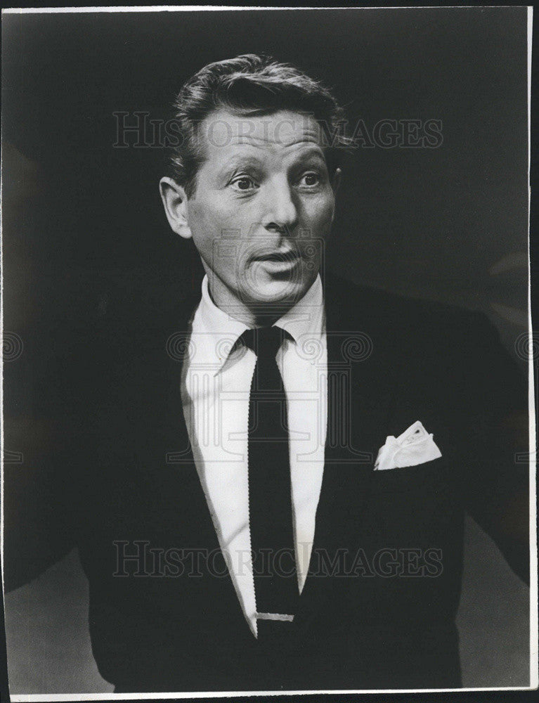 Press Photo The Danny Kaye Show Series Host Kaye Candid - Historic Images