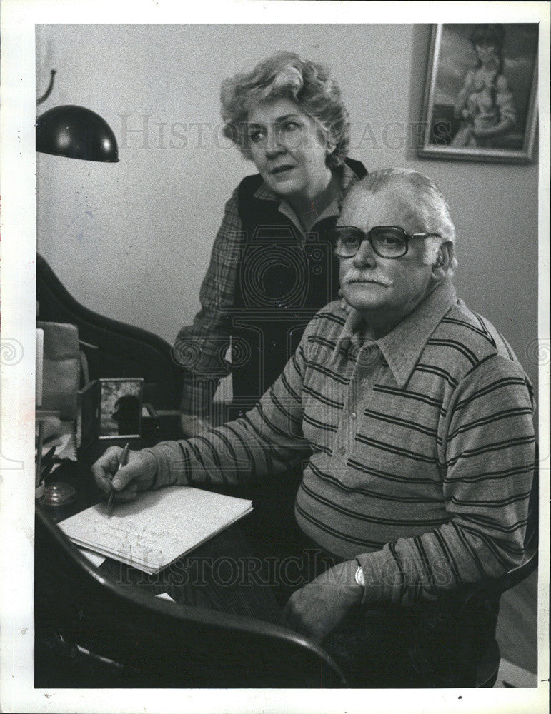 1979 Press Photo Letters From Frank Film Actors Maureen Stapleton Art ...