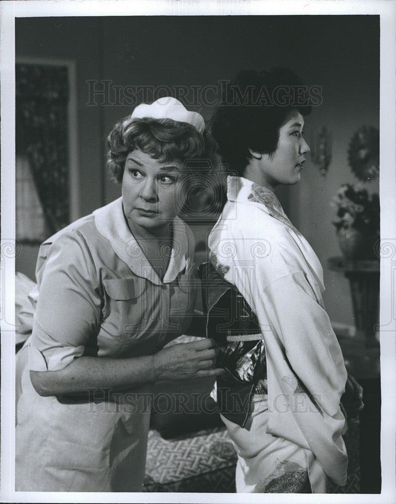 1963 Press Photo Actress Shirley Booth - Historic Images