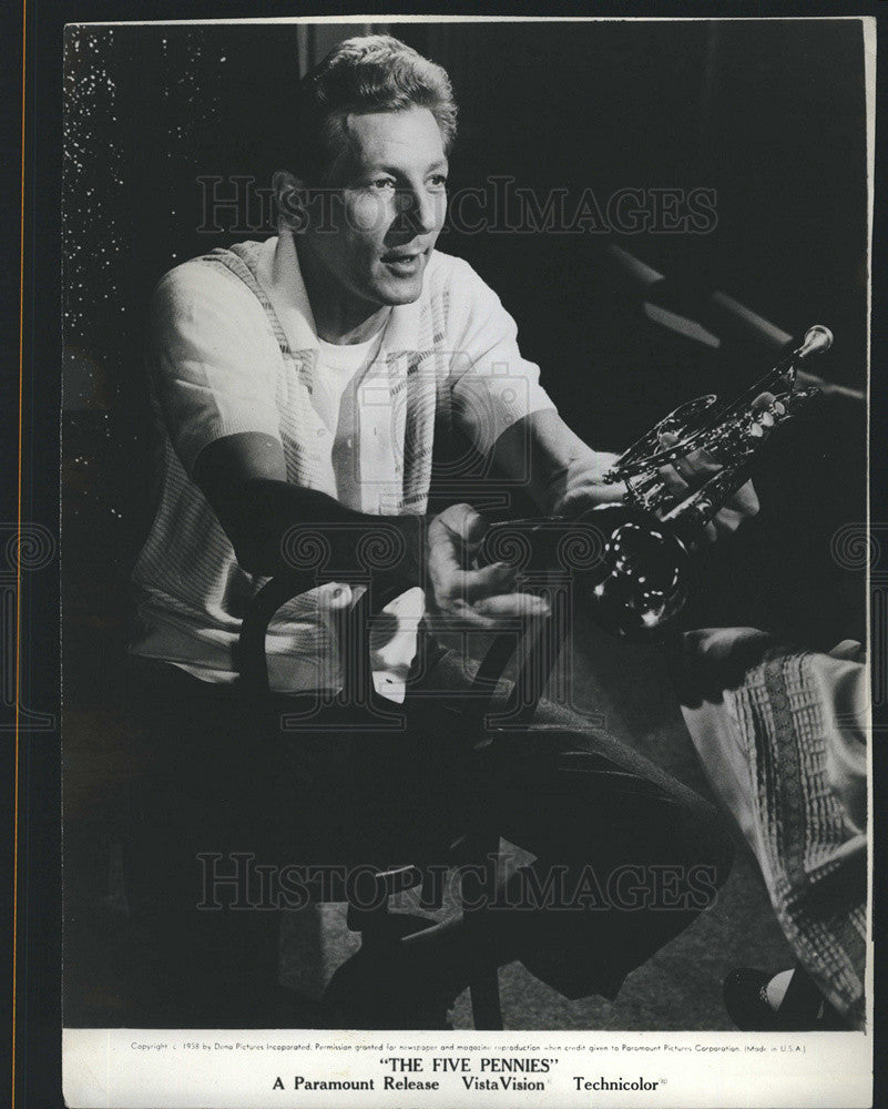 1959 Press Photo Danny Kaye in &quot;The Five Pennies&quot; - Historic Images