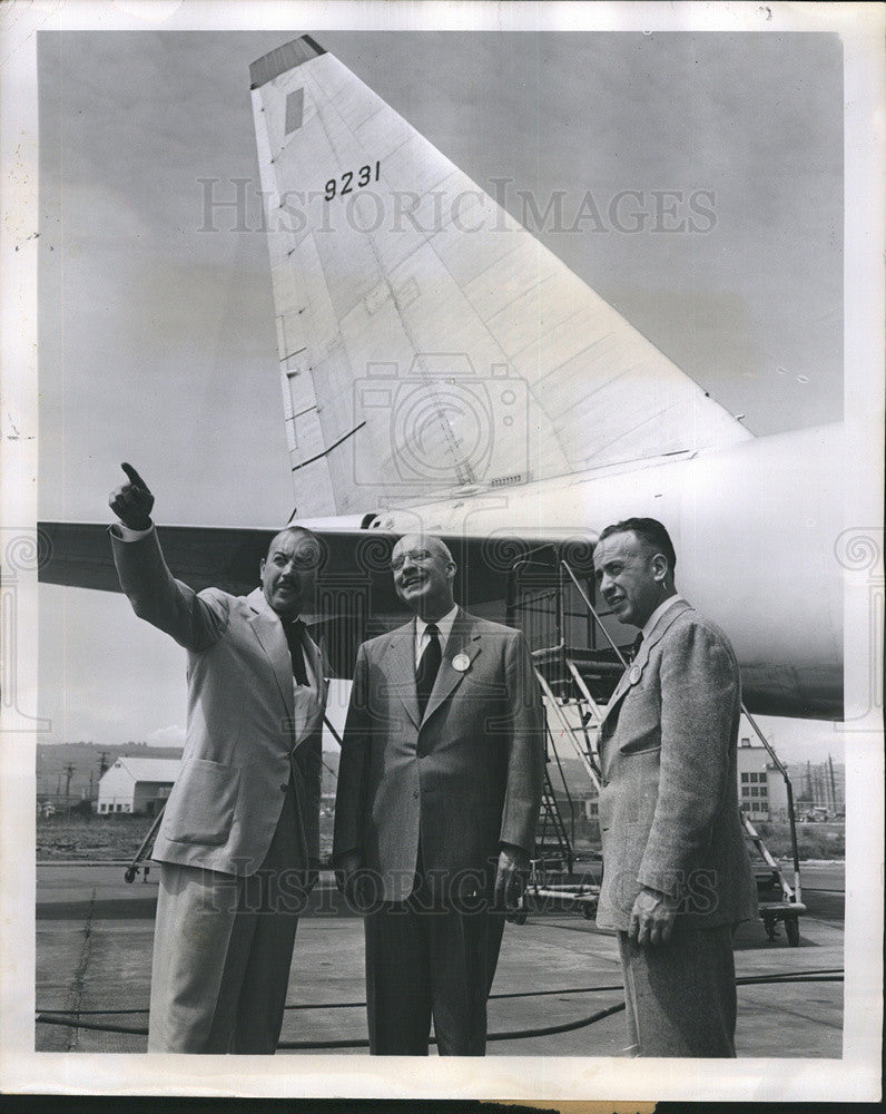 1952 Press Photo Dr C Clement French President Washington State College - Historic Images