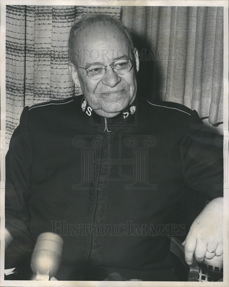 1965 Press Photo Commissioner Holland French, to participate in centennial. - Historic Images