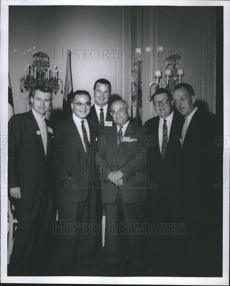 1952 Press Photo Retail Jewelers Association Presidents Convention Reception - Historic Images