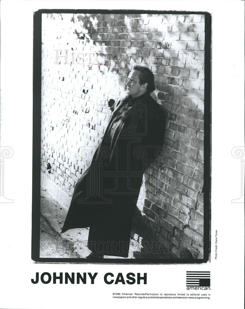 1996 Press Photo American Records Presents Johnny Cash - Historic Images