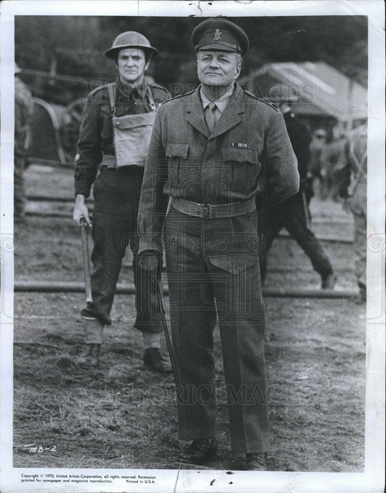 1970 Press Photo Brian Keith as Captain Connor In The McKenzie Break - Historic Images