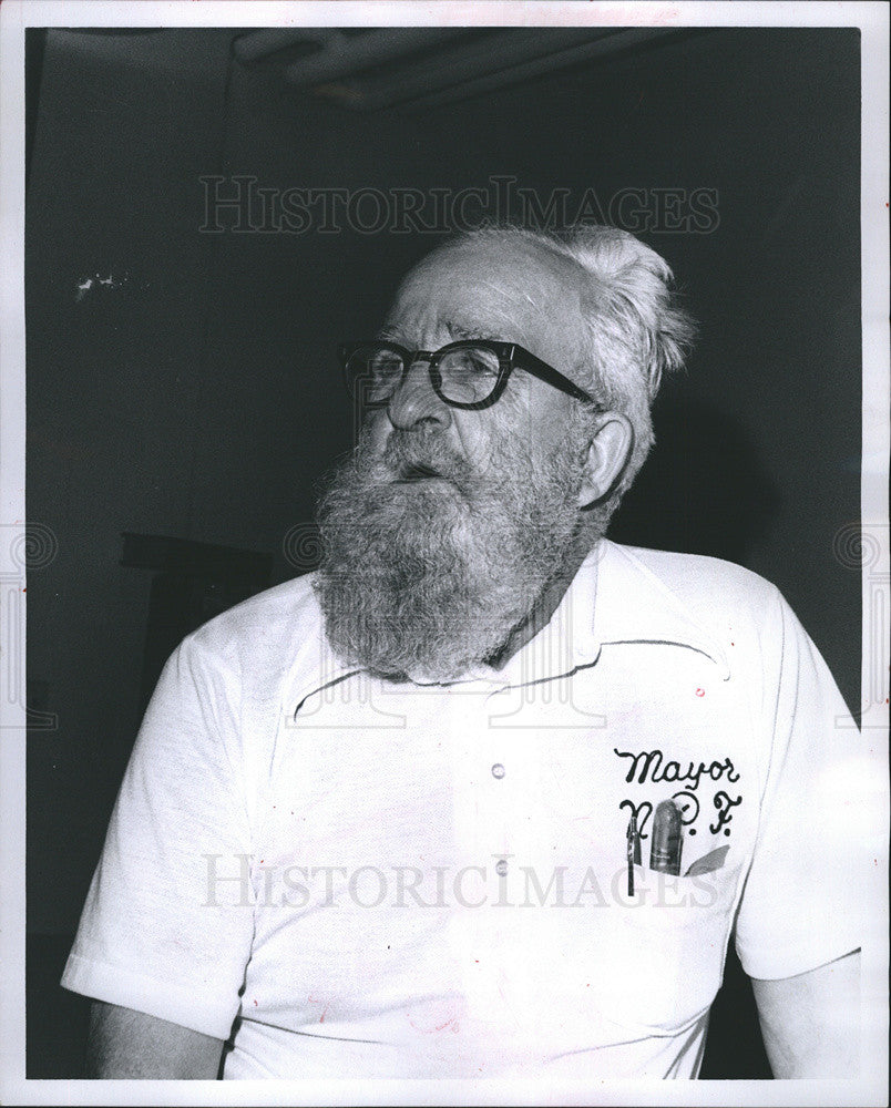 1973 Press Photo Seattle, Washington Mayoralty Candidate Nobert F. Freihammer - Historic Images