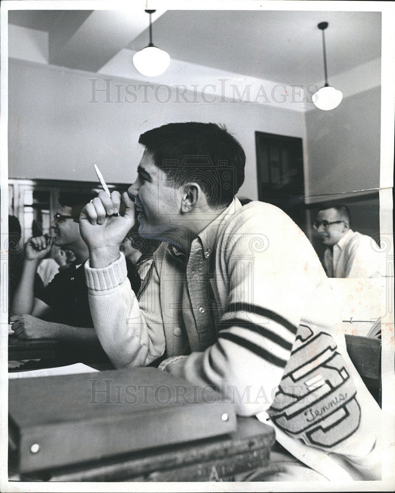 1963 Press Photo South Shore Schools Bob Pomerance, Bob Riskind, Gordon Radley - Historic Images