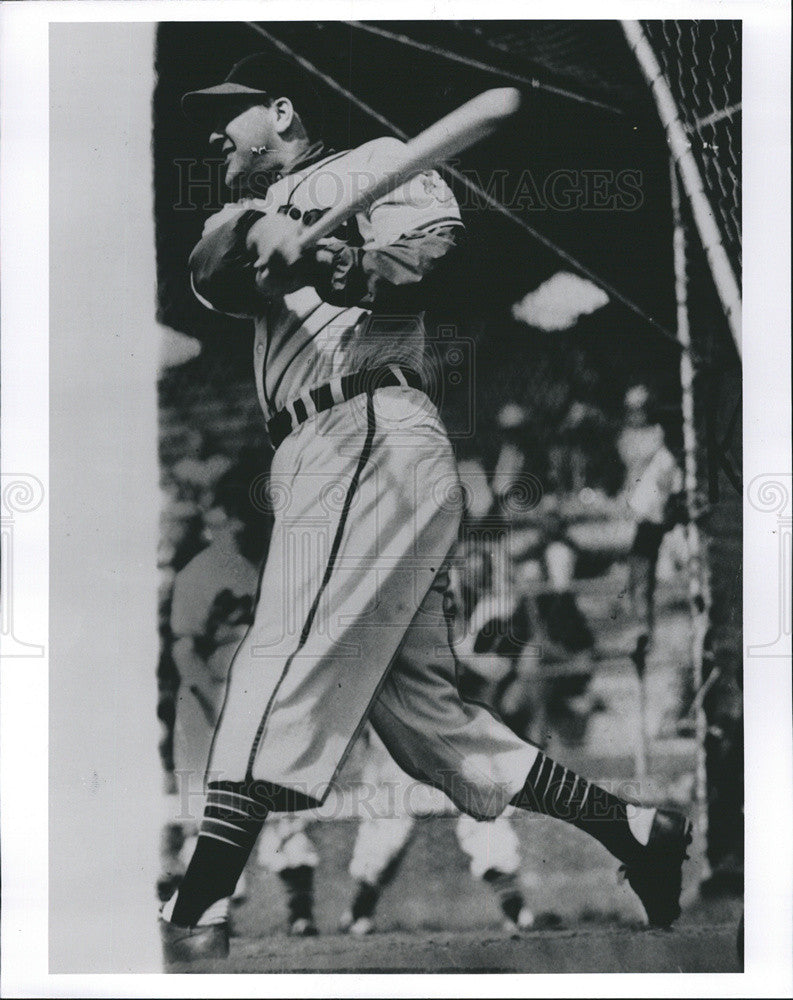 Press Photo Baseball Player Lou Boudreau - Historic Images