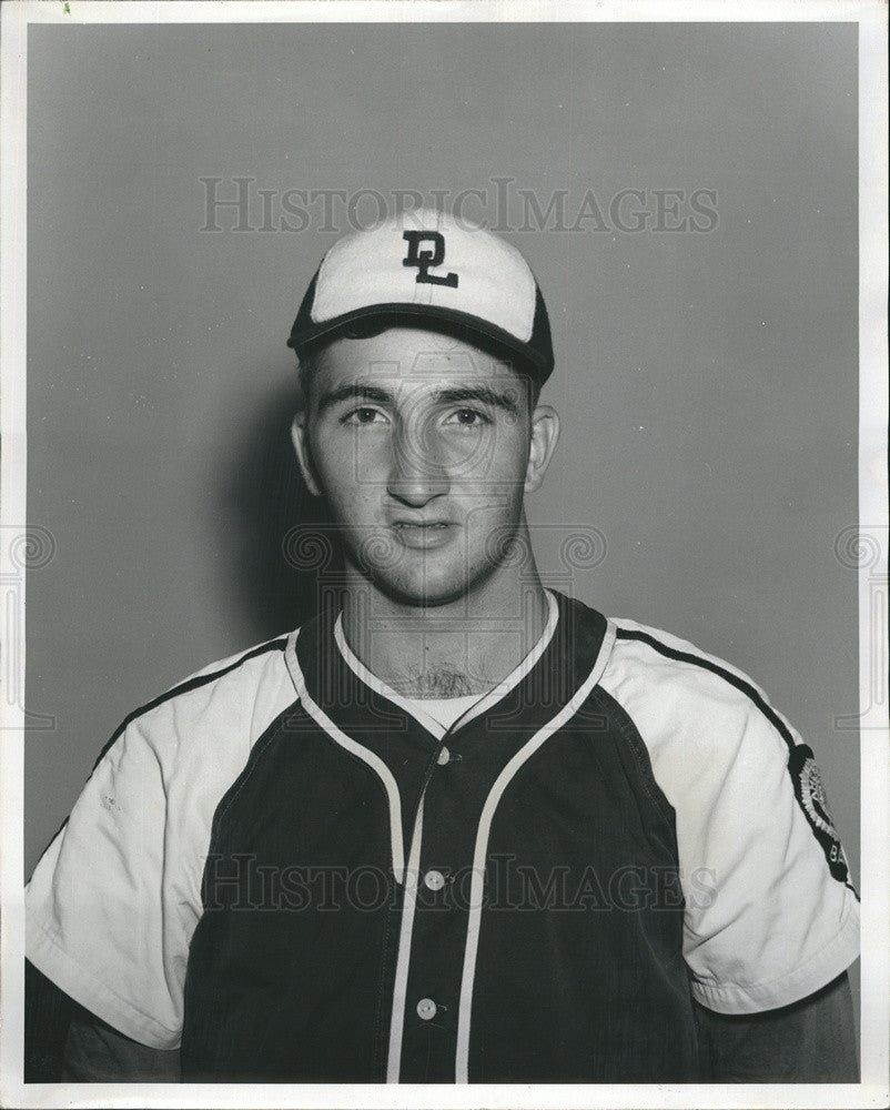 1964 Press Photo Geo Ditta, New Orleans, Baseball - Historic Images