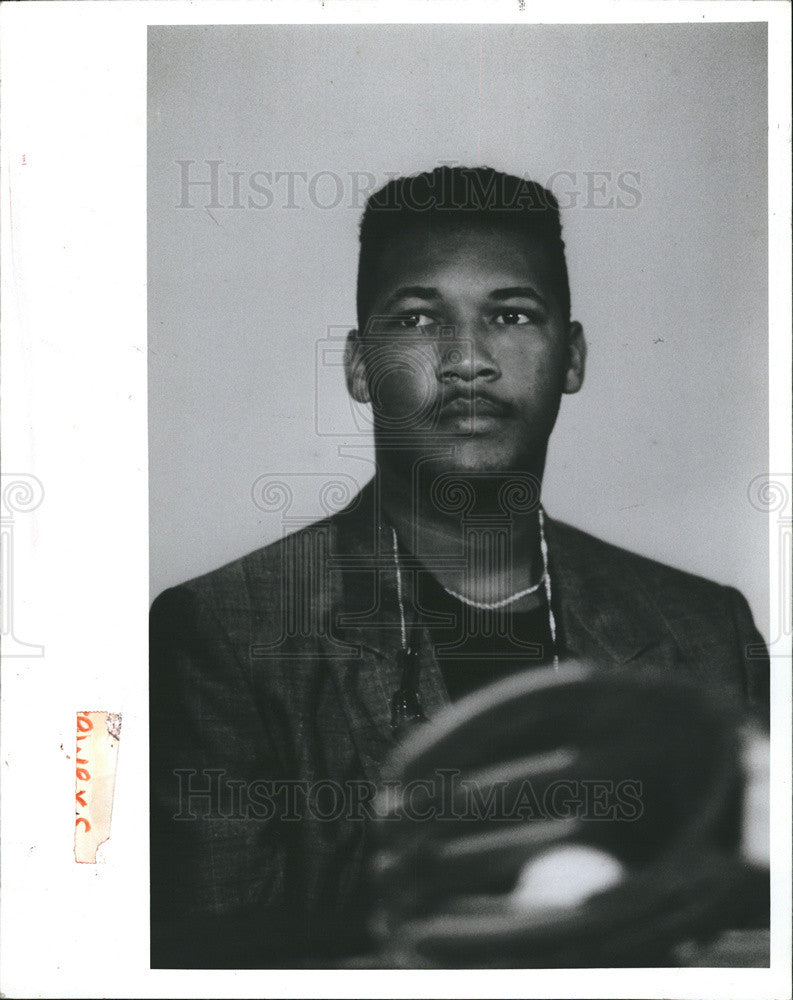 1989 Press Photo Gary Sheffield compliant - Historic Images