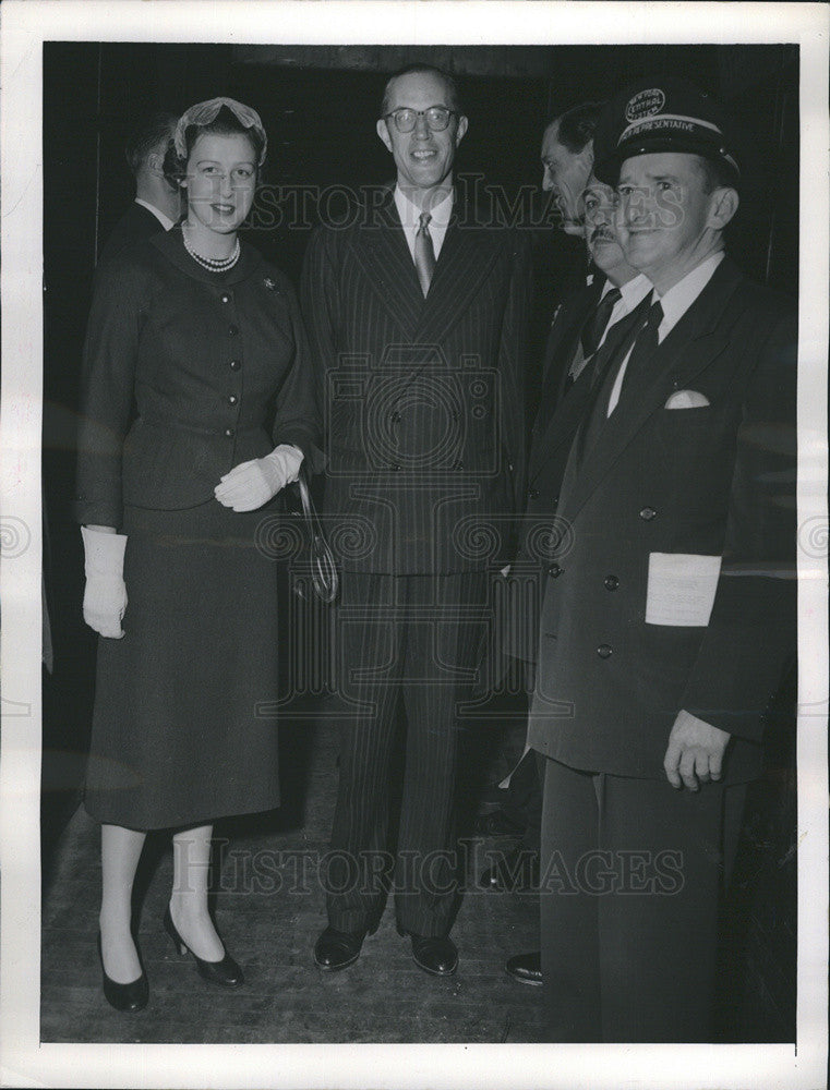 1954 Press Photo Princess Alexandra Visits Canada - Historic Images