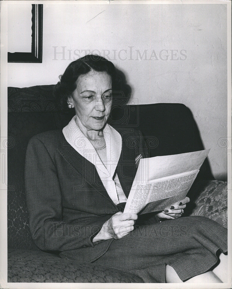 Press Photo Mrs. Aimee Alexander - Historic Images