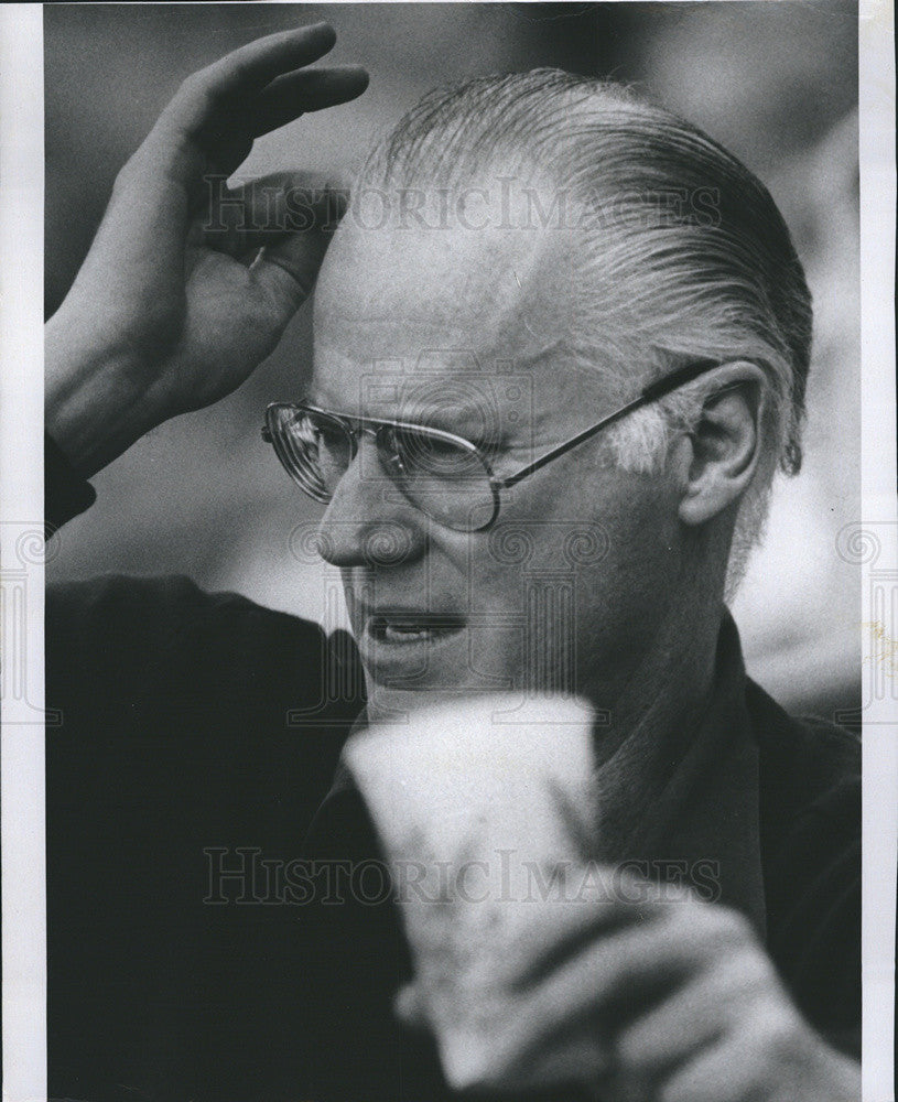 1986 Press Photo Bowie Kuhn - Historic Images