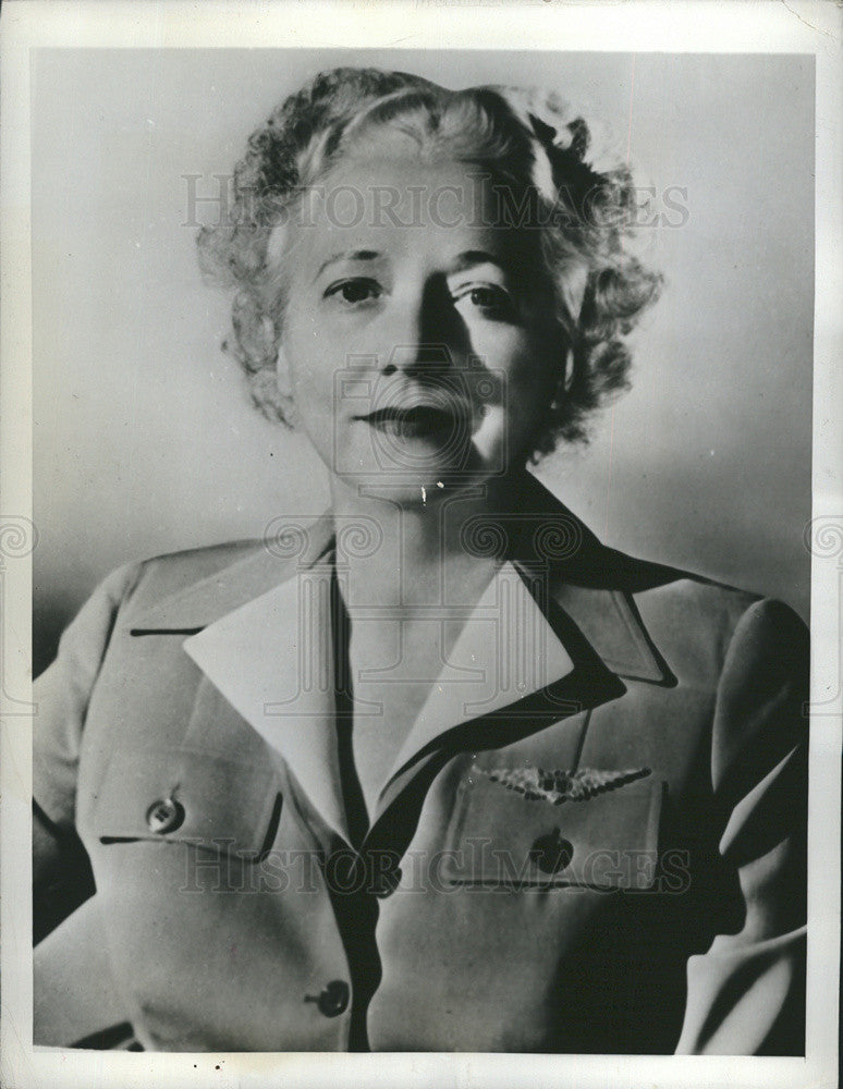 1942 Press Photo Mrs Eddie Rickenbacker Wife of Missing Pilot - Historic Images