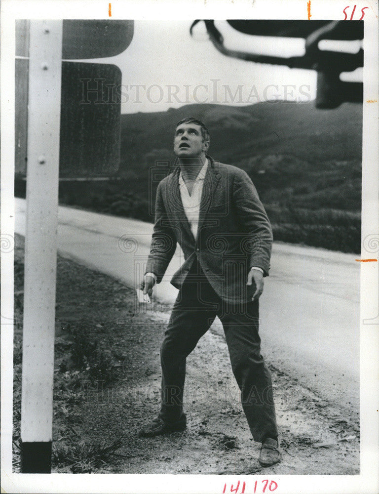 1970 Press Photo Actor George Peppard In &quot;The Third Day&quot; CBS Friday Night Movies - Historic Images