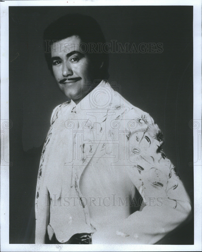 Press Photo American Singer And Entertainer Wayne Newton - Historic Images