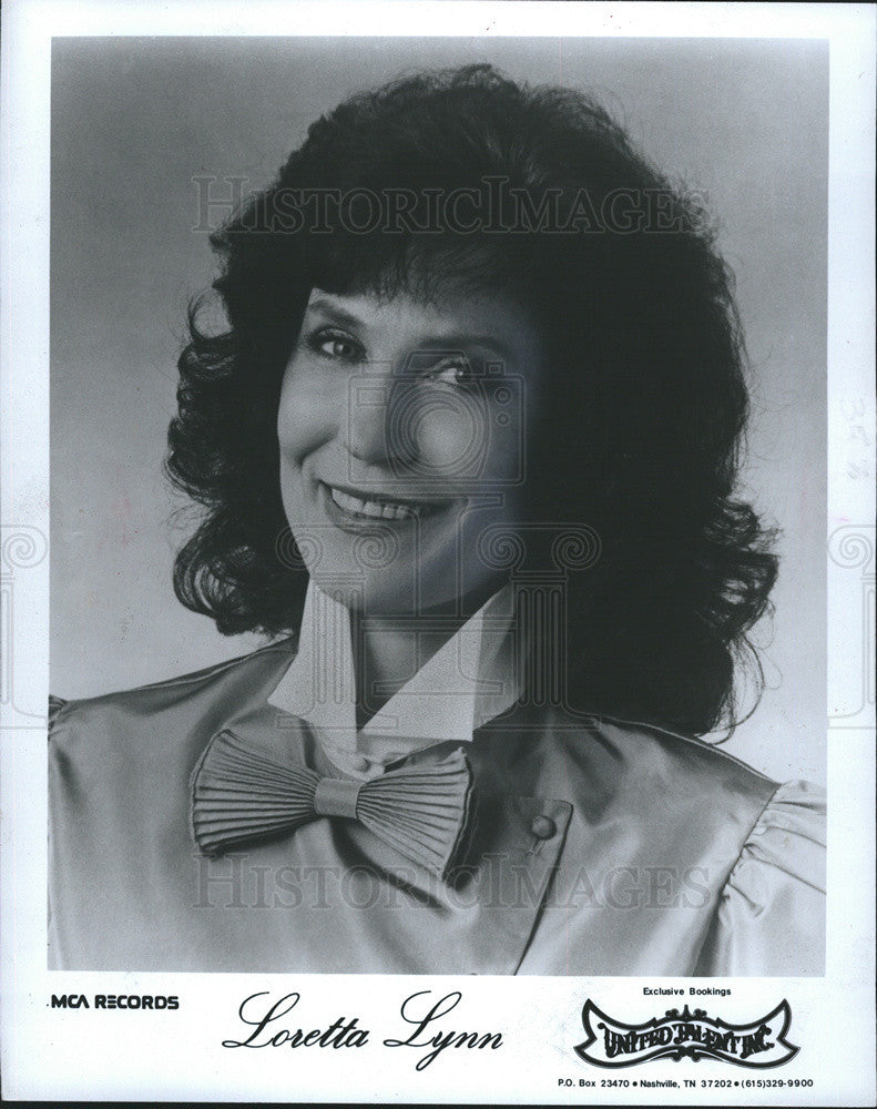 Press Photo Loretta Lynn - Historic Images