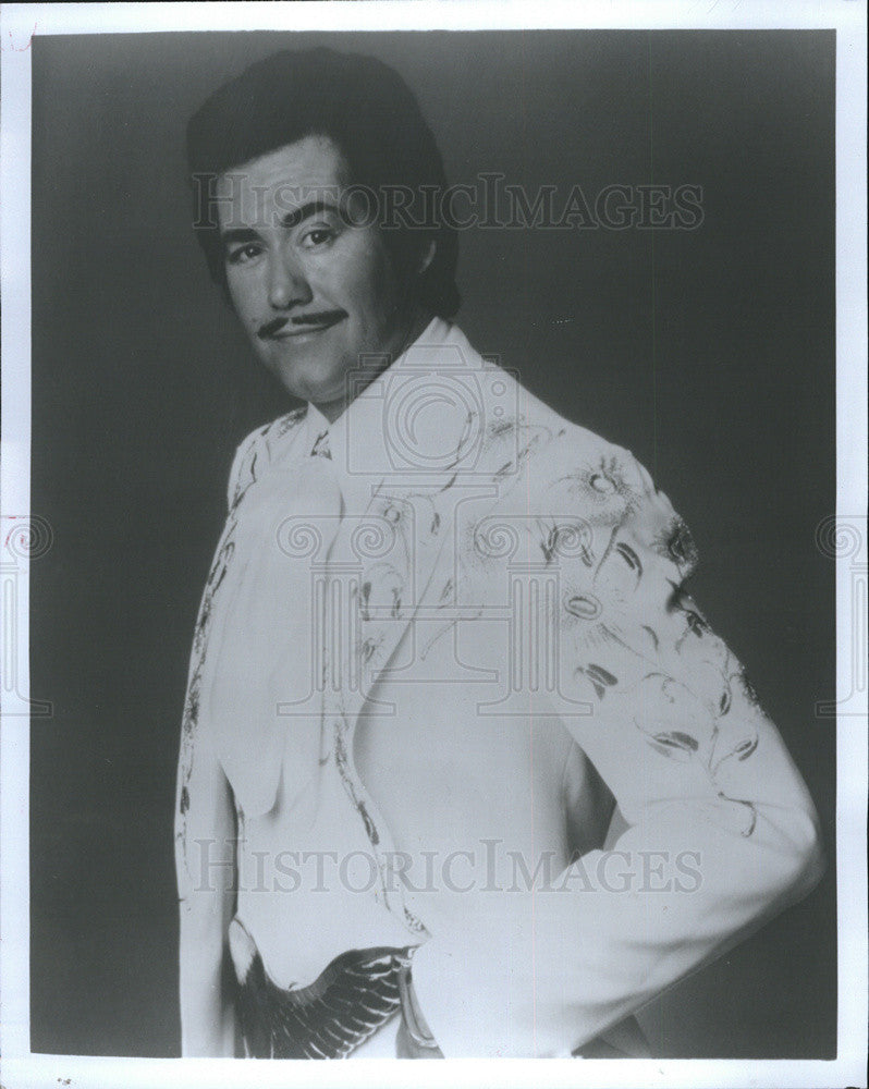 1986 Press Photo Singer Wayne Newton - Historic Images